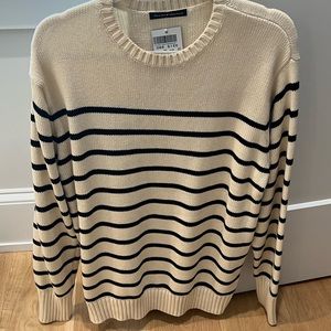 Brandy Melville strip sweater